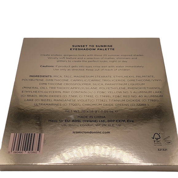 NIB Iconic Sunset To Sunrise Eyeshadow Palette - Picture 3 of 4